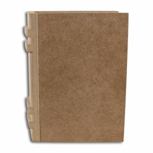 Porta Libro Decorativo De Madera ARTES Y MADERA Unidad