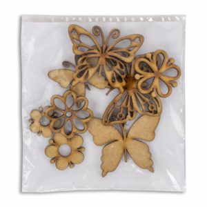 Figuras Caladas De Mariposas Y Flores ARTES Y MADERA 10 X 10