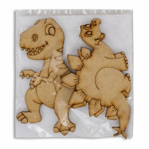 Figuras Caladas De Dinosaurio ARTES Y MADERA 10 X 10