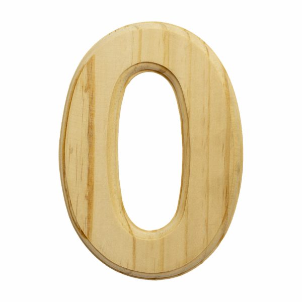 Letra O Madera Calada ARTES Y MADERA