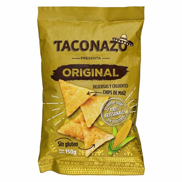 Nachos Sin Gluten Sabor Original TACONAZO
