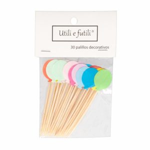 Palillos Decorativos Surtidos UTILI E FUTILI 30 U