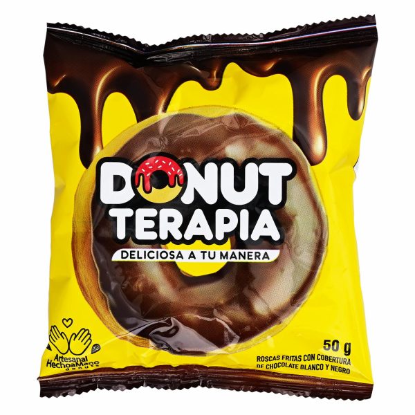 Rosca Con Cobertura De Chocolate DONUT TERAPIA
