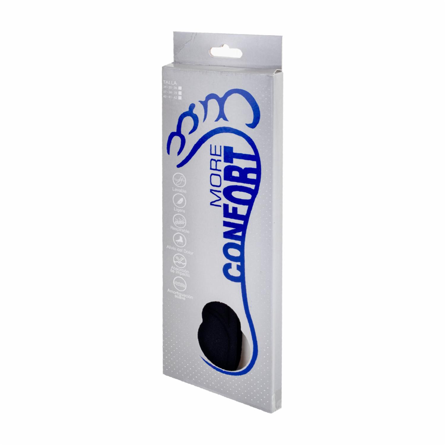 Plantilla Ajuste De Talla Y Confort Tallas 37-38-39 MORE CONFORT Talla Única - Image 3