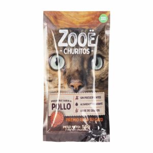 Snack Para Mascotas Churitos Sabor A Pollo ZOOE 56 G