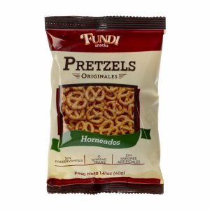 Pretzels Horneados FUNDI SNACKS 40 G