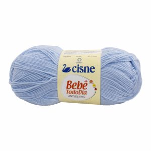 Lana Para Tejer Antipiling Color Celeste CISNE Unidad