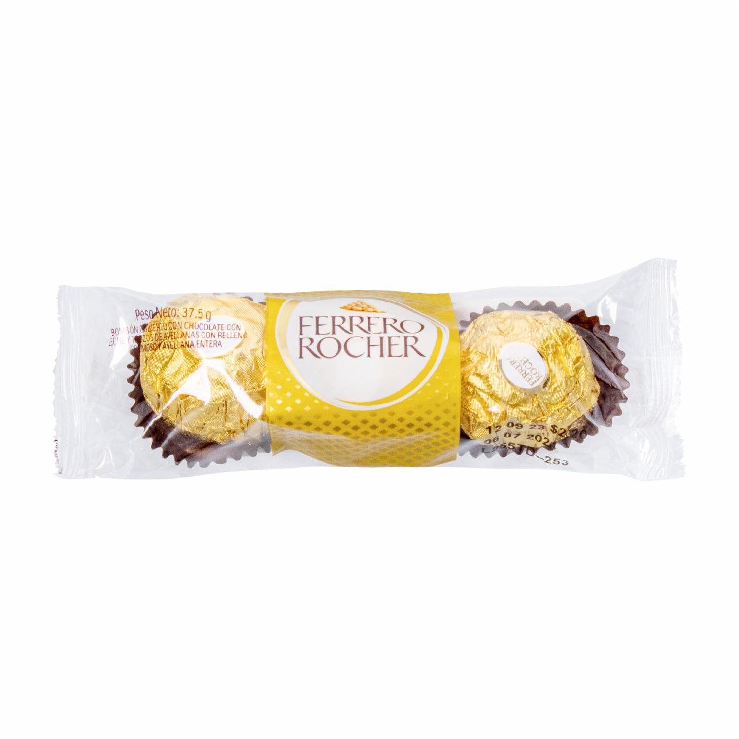 Bombón De Chocolate Recubierto De Trozos De Avellana FERRERO ROCHER 38 G