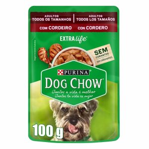 Alimento Húmedo Para Perros Adultos Con Cordero PURINA DOG CHOW 100 G
