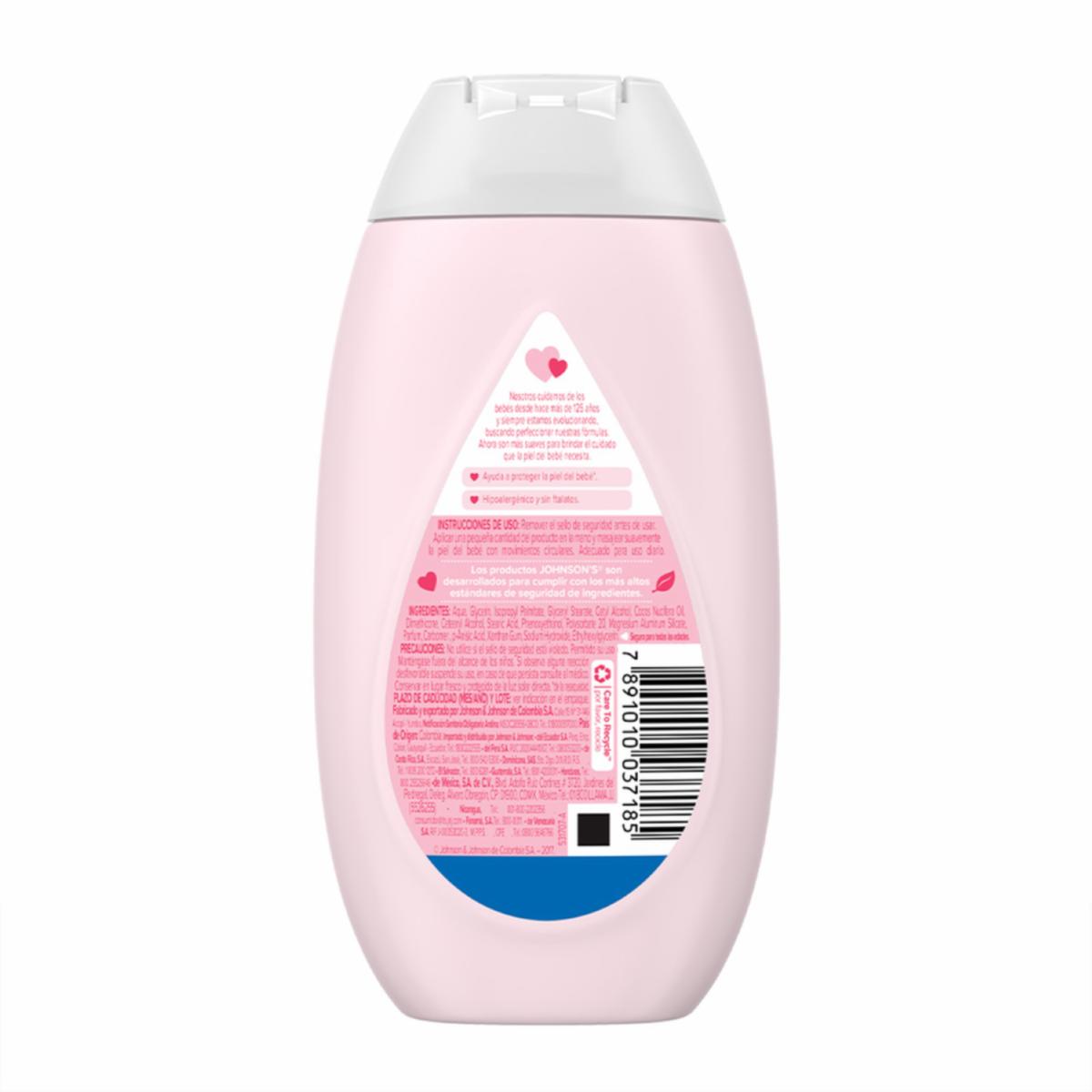 Crema Corporal Infantil Líquida Original Libre De Parabenos Y Colorantes JOHNSON'S 200 Ml - Image 8