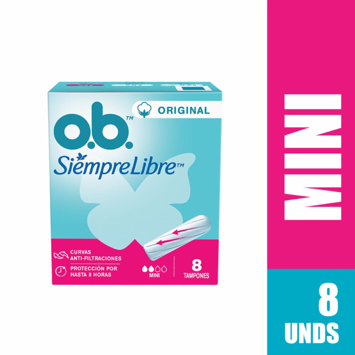 Tampón Original Mini O.B. 8 U