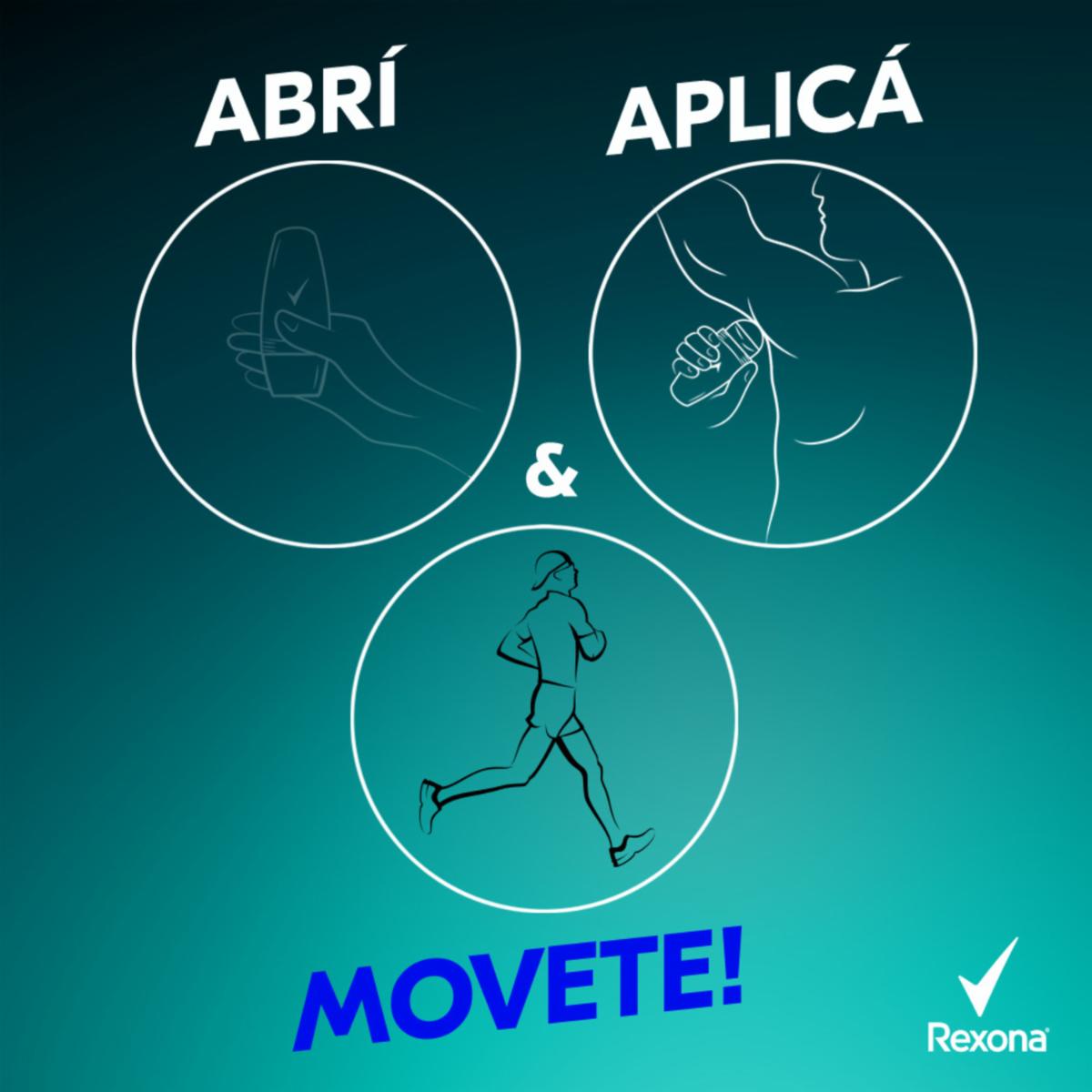 Desodorante En Roll On Para Caballero V8 Nueva Fórmula REXONA 50 Ml - Image 5