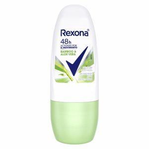 Desodorante En Roll On Antitranspirante Bamboo Y Aloe Vera REXONA 30 Ml