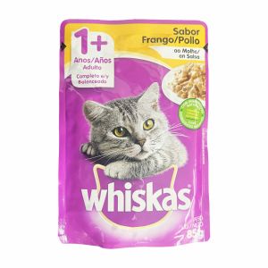 Alimento Para Gatos Sabor A Pollo WHISKAS 85 G