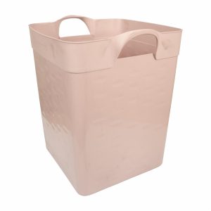 Canasto Cuadrado Rosa Moolti SANREMO