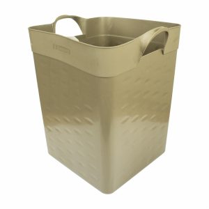 Canasto Cuadrado Gris Moolti SANREMO 18 Litros