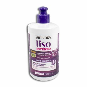 Crema De Peinar Para Cabellos Lisos Intensos VINILADY 300 Ml