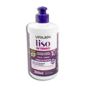 Crema De Peinar Para Cabellos Lisos Intensos VINILADY 300 Ml