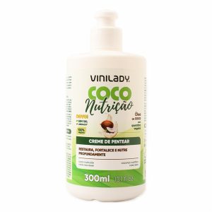 Crema De Peinar Coco Nutrición VINILADY 300 Ml