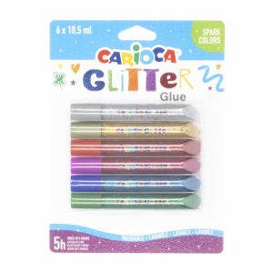 Goma Escolar Glitter Brillos CARIOCA