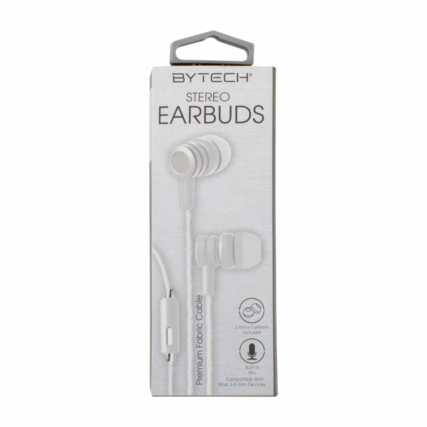 Audífonos Stereo BY-AU-EB-129-WT BYTECH Con Cable