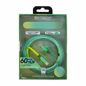 Cable Cargador USB-C Hacia USB-C BYTECH 1.82 M