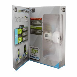 Cargador Para Auto Dual USB-A Y C BYTECH 20 W