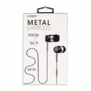 Audífonos Metal CVE200BK COBY Con Cable