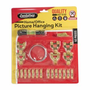 Kit De Gachos Para Cuadros FAMILYMAID 52 Uds