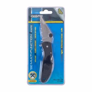 Cuchillo Multifuncion Color Negro FAMILYMAID Unidad