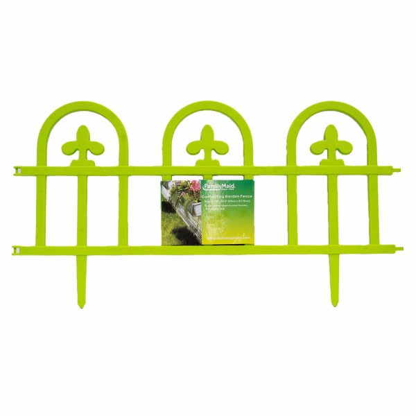 Valla De Jardín De Plástico En Modular FAMILYMAID