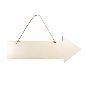 Aplique De Pared Flecha Colgante De Madera FAMILYMAID Unidad