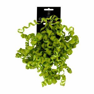 Set De Lazos Rizados Para Decoración Lima Mate LPS Unidad