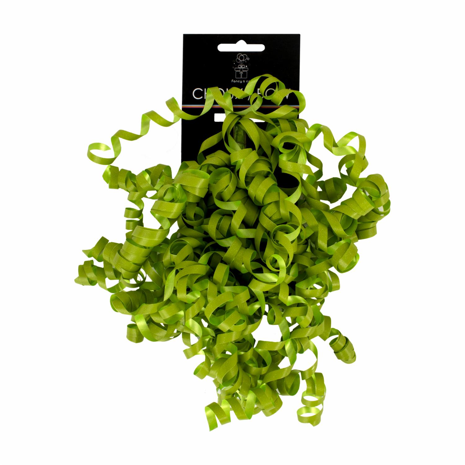 Set De Lazos Rizados Para Decoración Lima Mate LPS Unidad