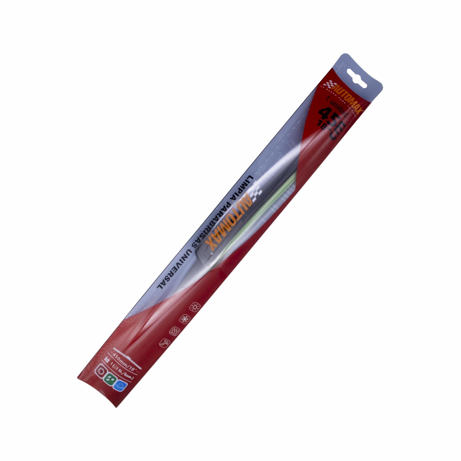 Pluma Limpiaparabrisas De Auto Flexible AUTOMAX 18″