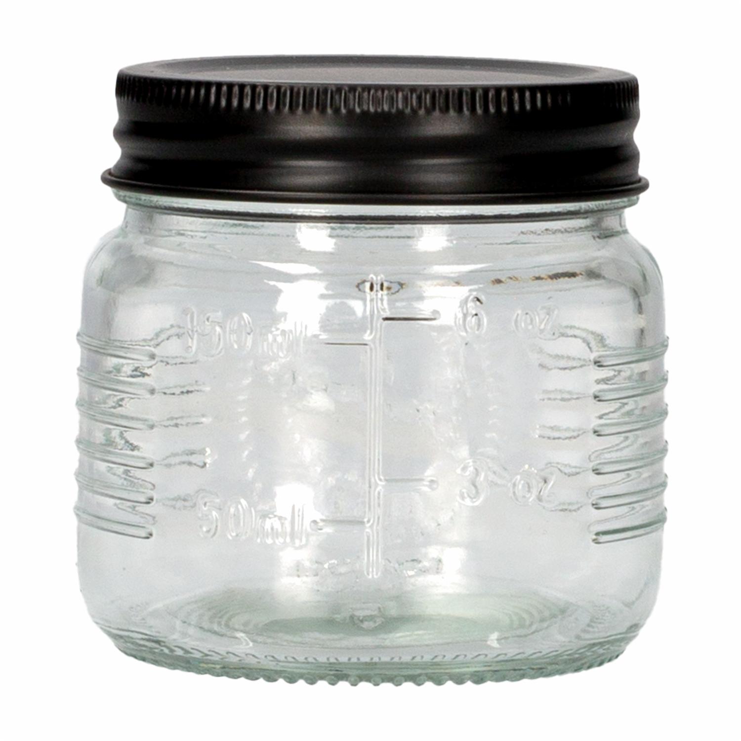 Frasco Con Tapa Metalica Negra OLD FASHIONED Pequeño - Image 2