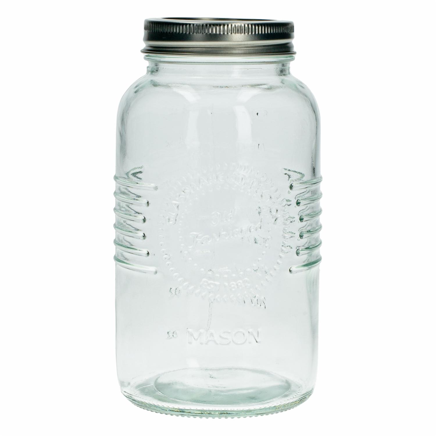 Frasco Con Tapa Metalica OLD FASHIONED 1 L