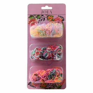 Mini Ligas Varios Colores HAIR WITH FLAIR Longitud Perfecta