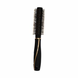 Cepillo De Cabello Cilíndrico Negro/Dorado HAIR WITH FLAIR Unidad