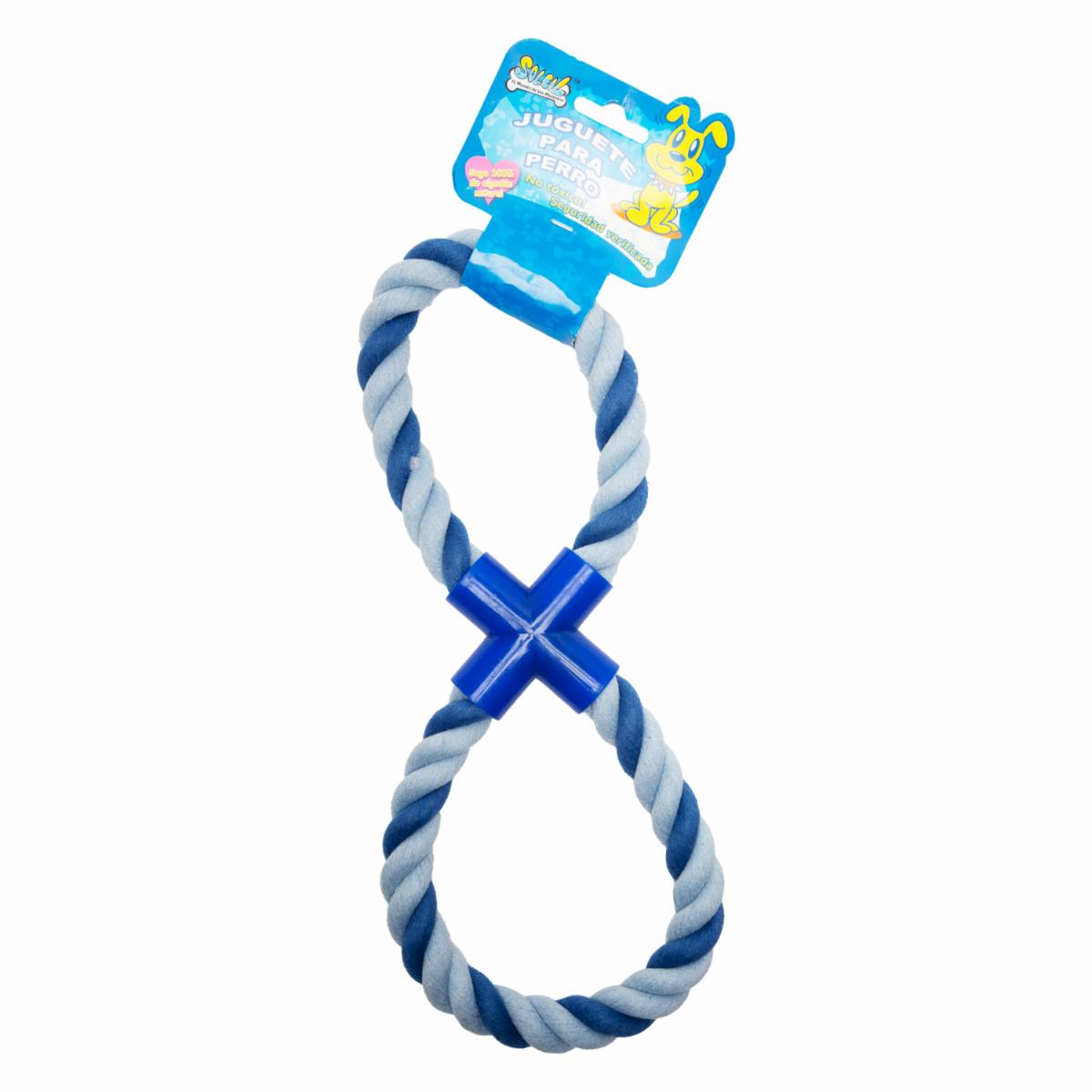 Juguete Para Mascota De Perro Dog Playing Rope SOLEIL Mediano