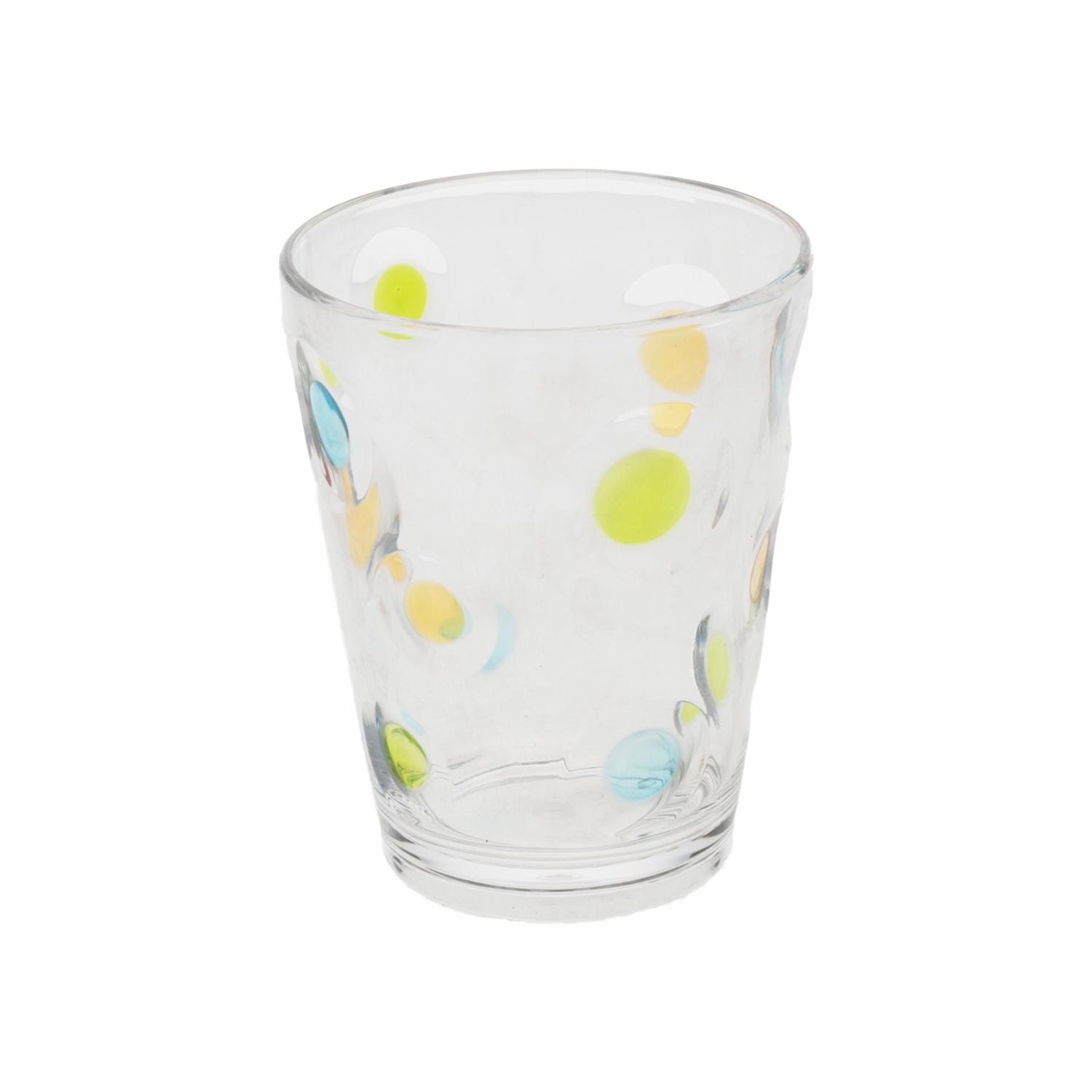 Vaso Clear Círculos HOUSEWIN Unidad