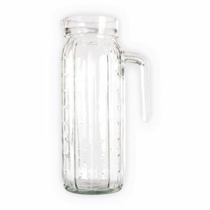 Jarra De Vidrio Lisa Transparente ZIBO CHONGLI 1 L