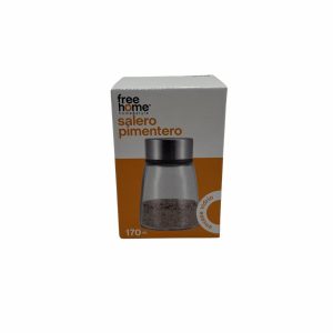 Salero Tapa De Metal FREE HOME 170 Ml
