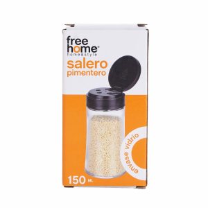 Salero Tapa Negra FREE HOME 150 Ml