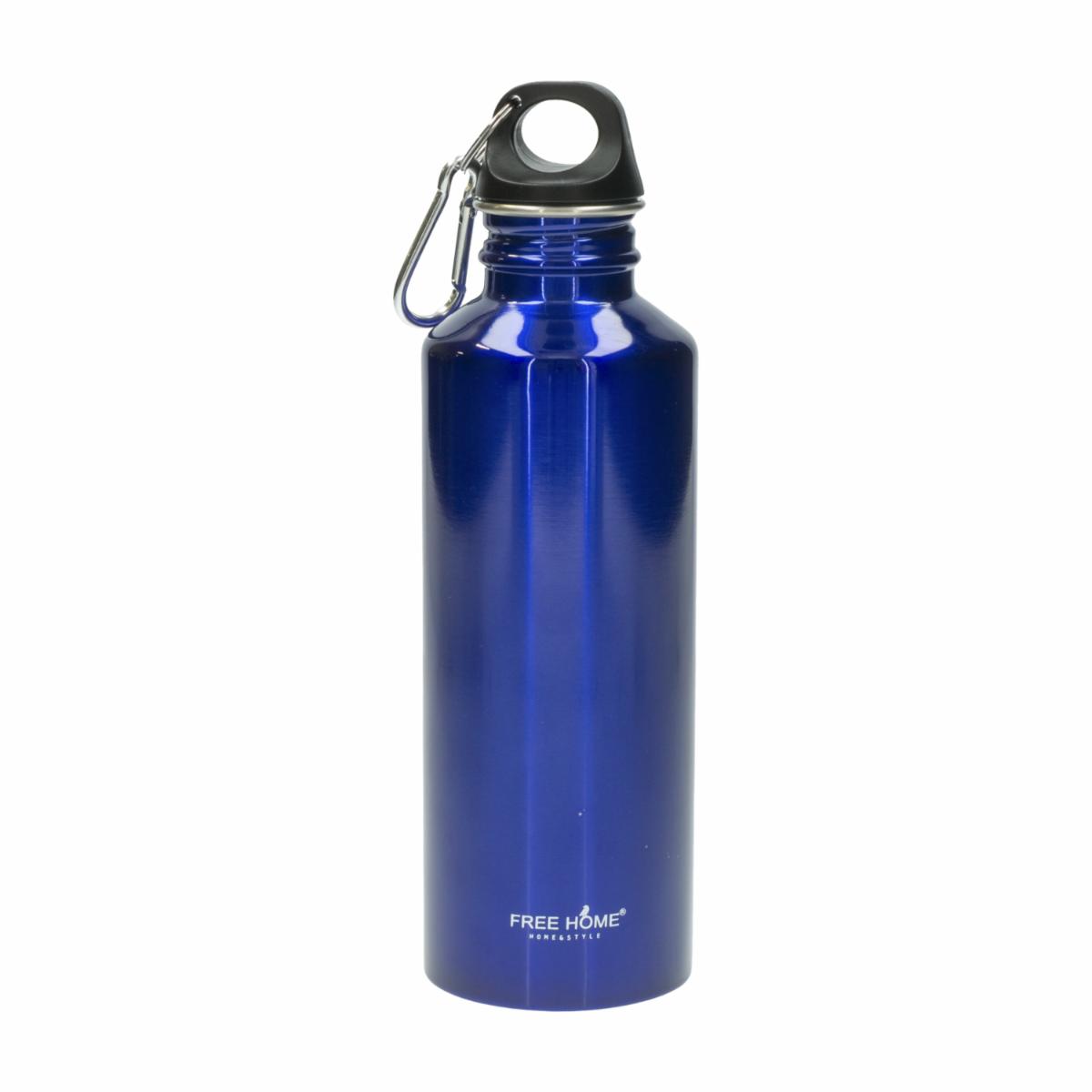 Tomatodo Metálica Deportiva Azul FREE HOME 750Ml