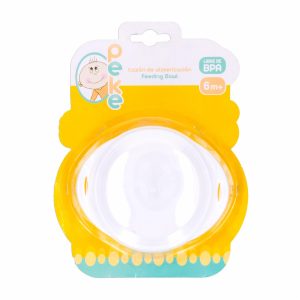 Set Infantil Plato Con Tapa Y Ventosa En Color Rosa PEKE