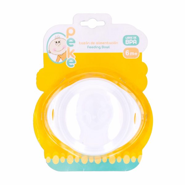 Set Infantil Plato Con Tapa Y Ventosa En Color Rosa PEKE