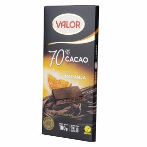 Chocolate Negro Sabor A Naranja VALOR 100 G
