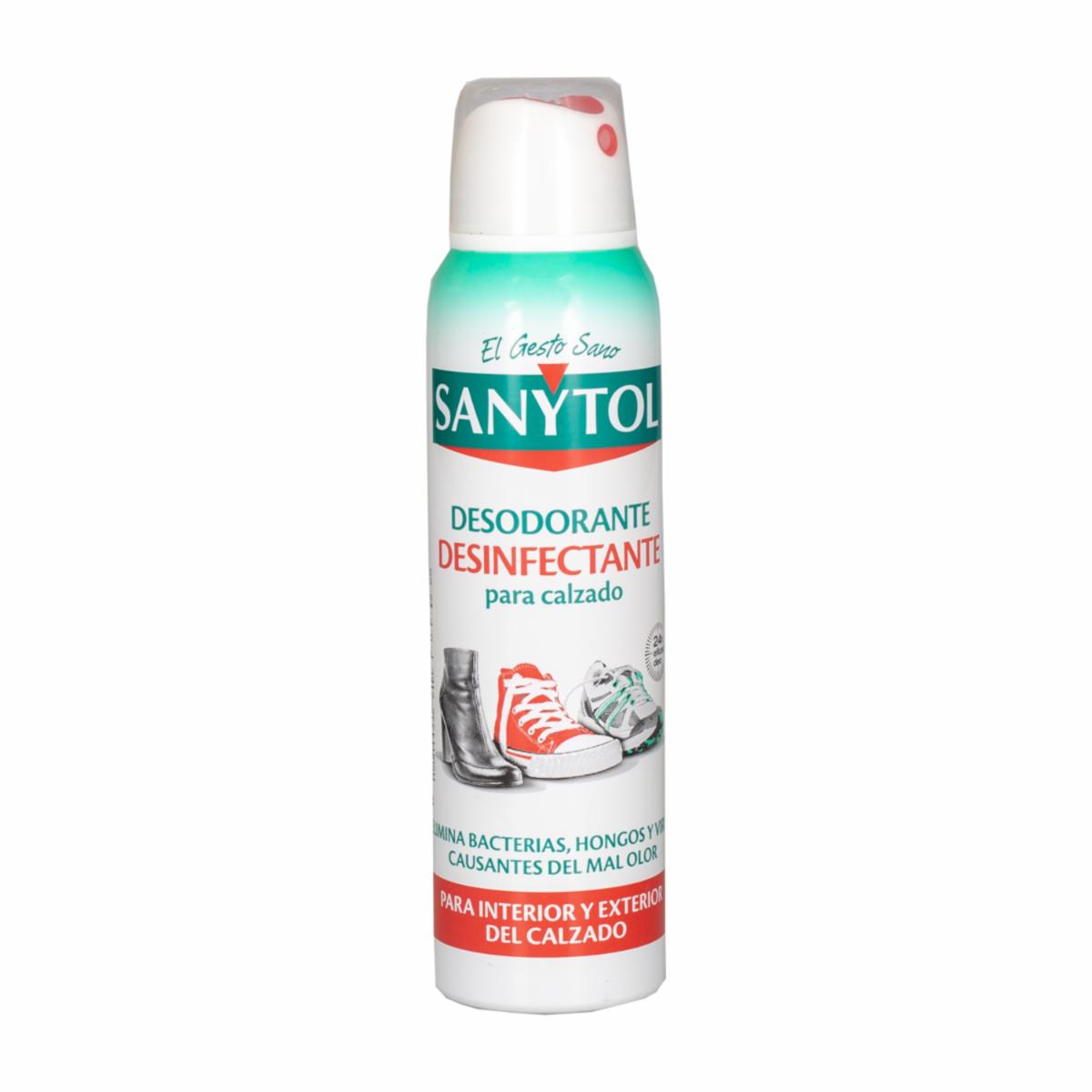Desinfectante Envase Aerosol Para Calzado SANYTOL 150 Ml