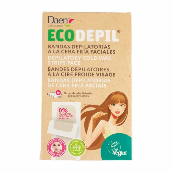 Bandas Depilatorias Ecodepil Faciales DAEN